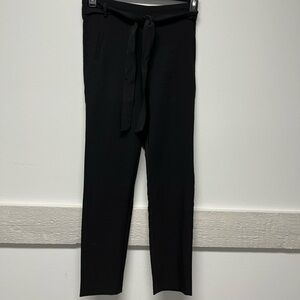 NWT Black Belted Pants